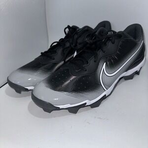 Nike Men's Alpha Huarache Keystone 4 RM Baseball Cleats Size 13 Black DJ6524-011